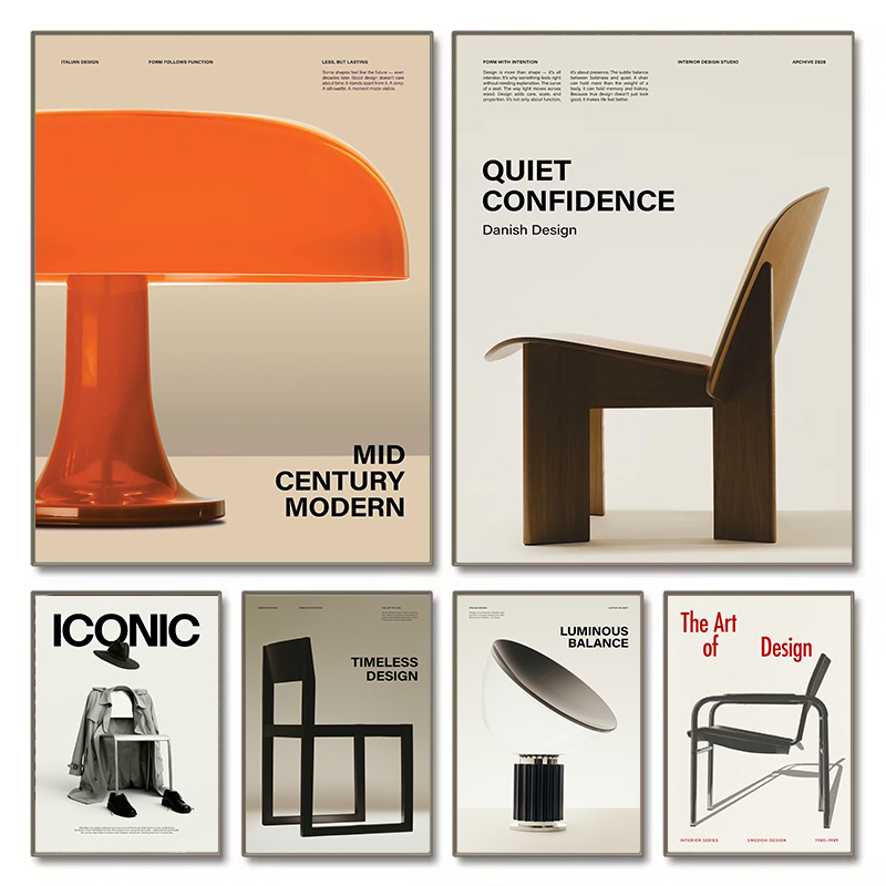 Office Furniture Home - Poster Furnitur Pameran Kursi Abad Pertengahan