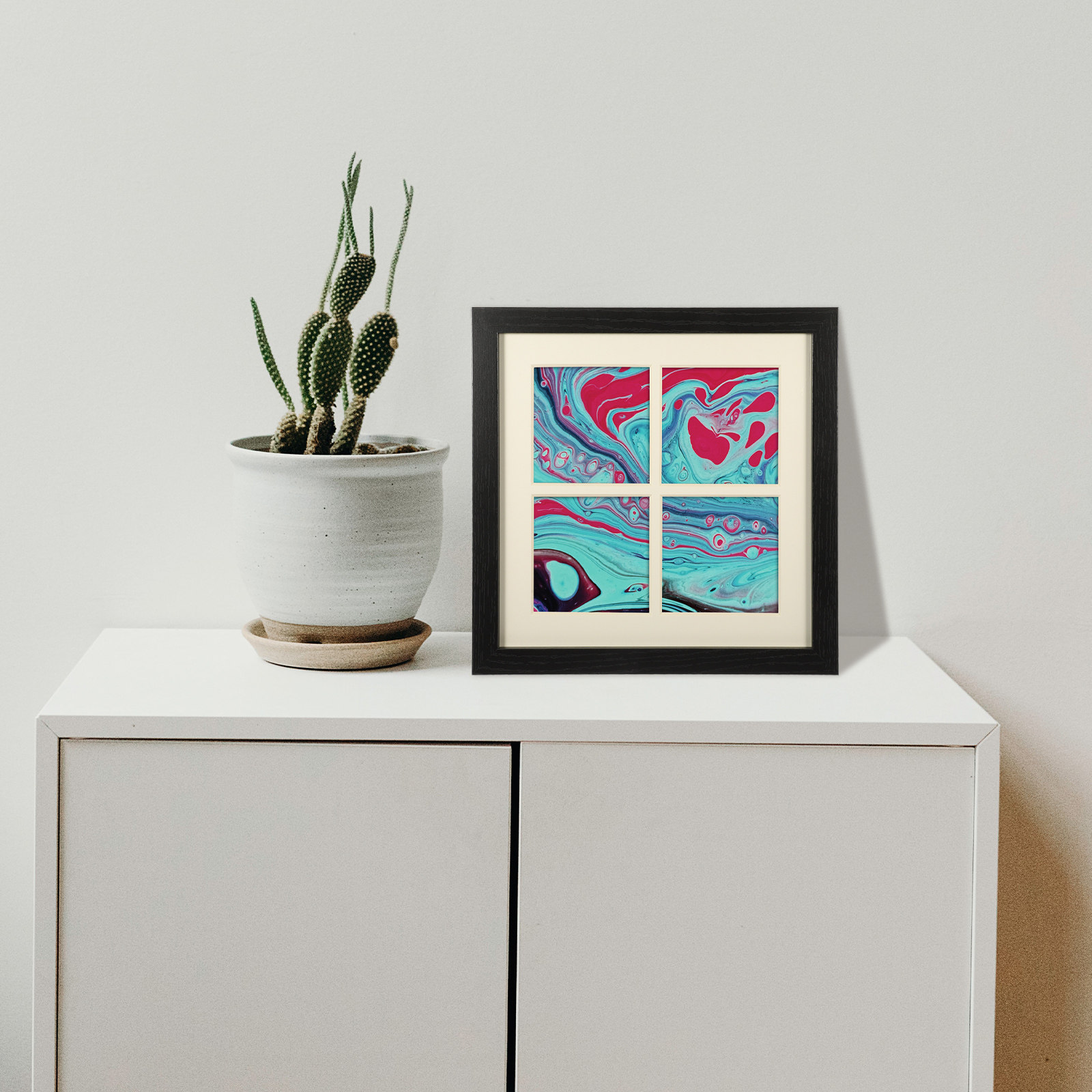 Office Furniture Home - Bingkai Lukisan Minyak Persegi 10x10 Modern