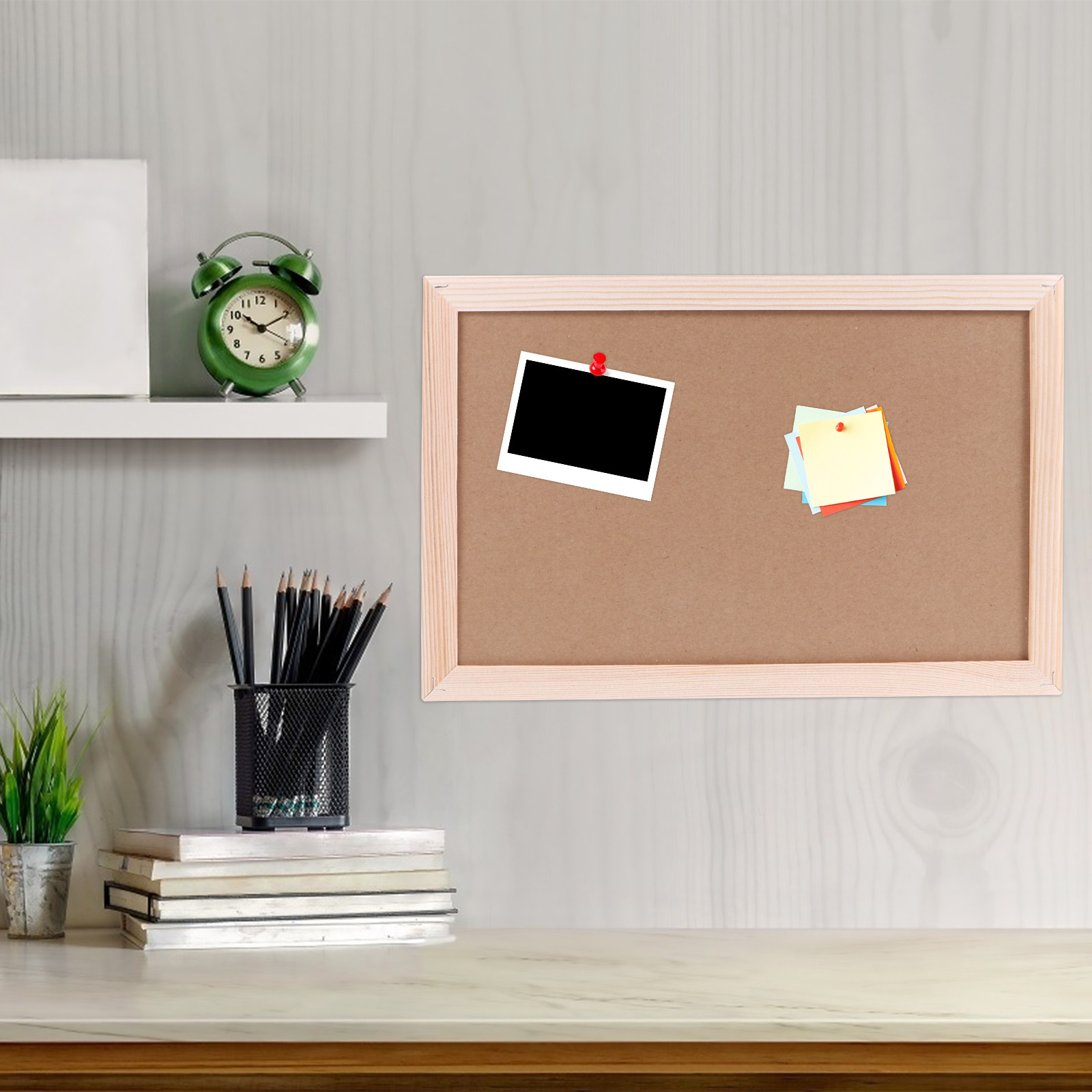 Bulletin Board Cork - Papan Buletin Dekoratif Papan Gabus Gantung