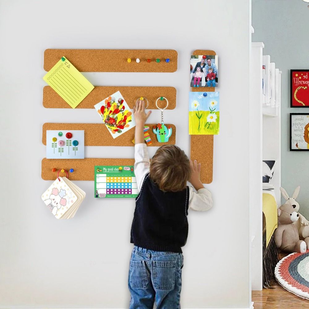 Papan Gabus Perekat Sendiri Ta - Bulletin Board Cork ulasan dan harga