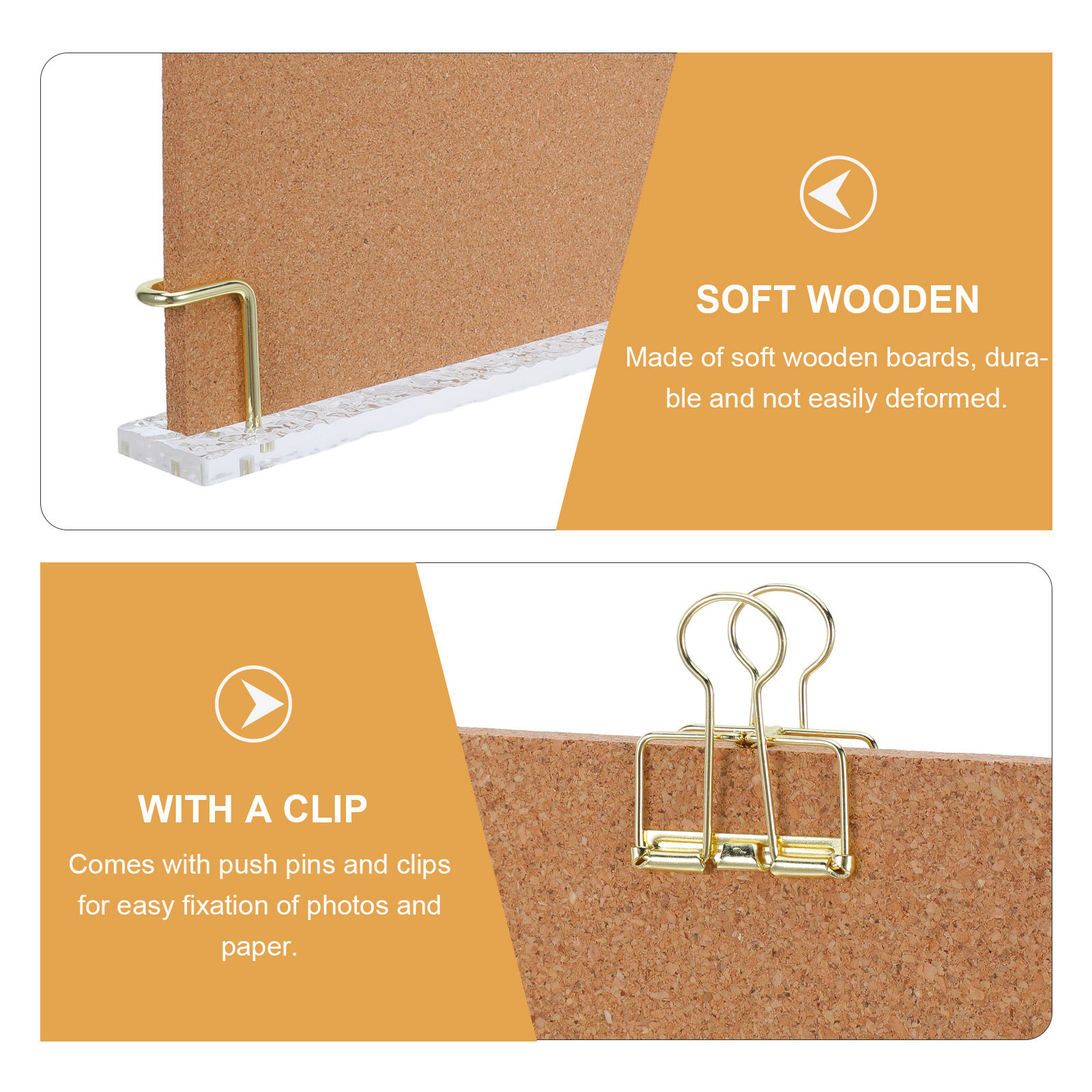 1 Set Papan Gabus Kecil untuk  - Bulletin Board Cork ulasan dan harga