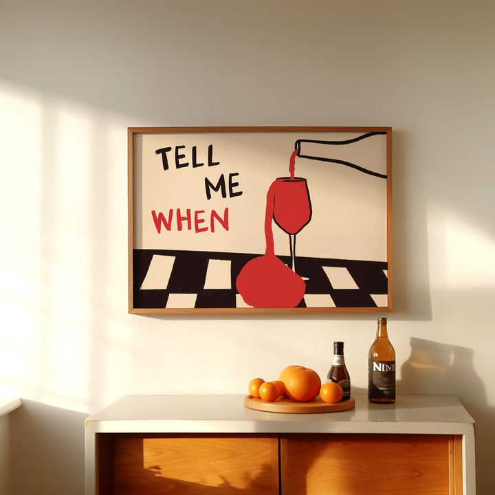 Poster Seni Dinding Kanvas Vin - Office Furniture Home ulasan dan harga