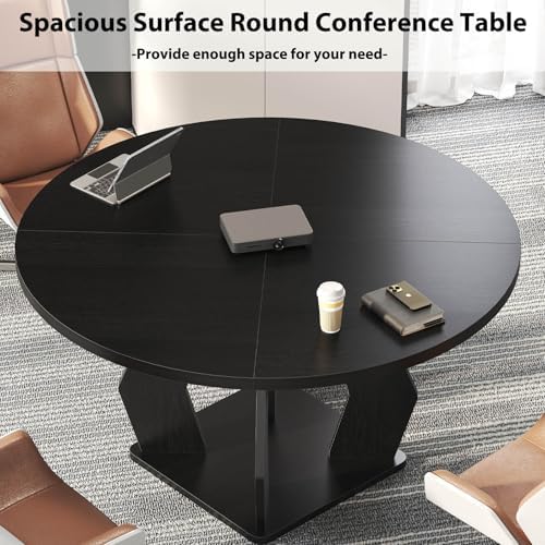 Meja Konferensi Bulat untuk 4- - Conference Table Round ulasan dan harga