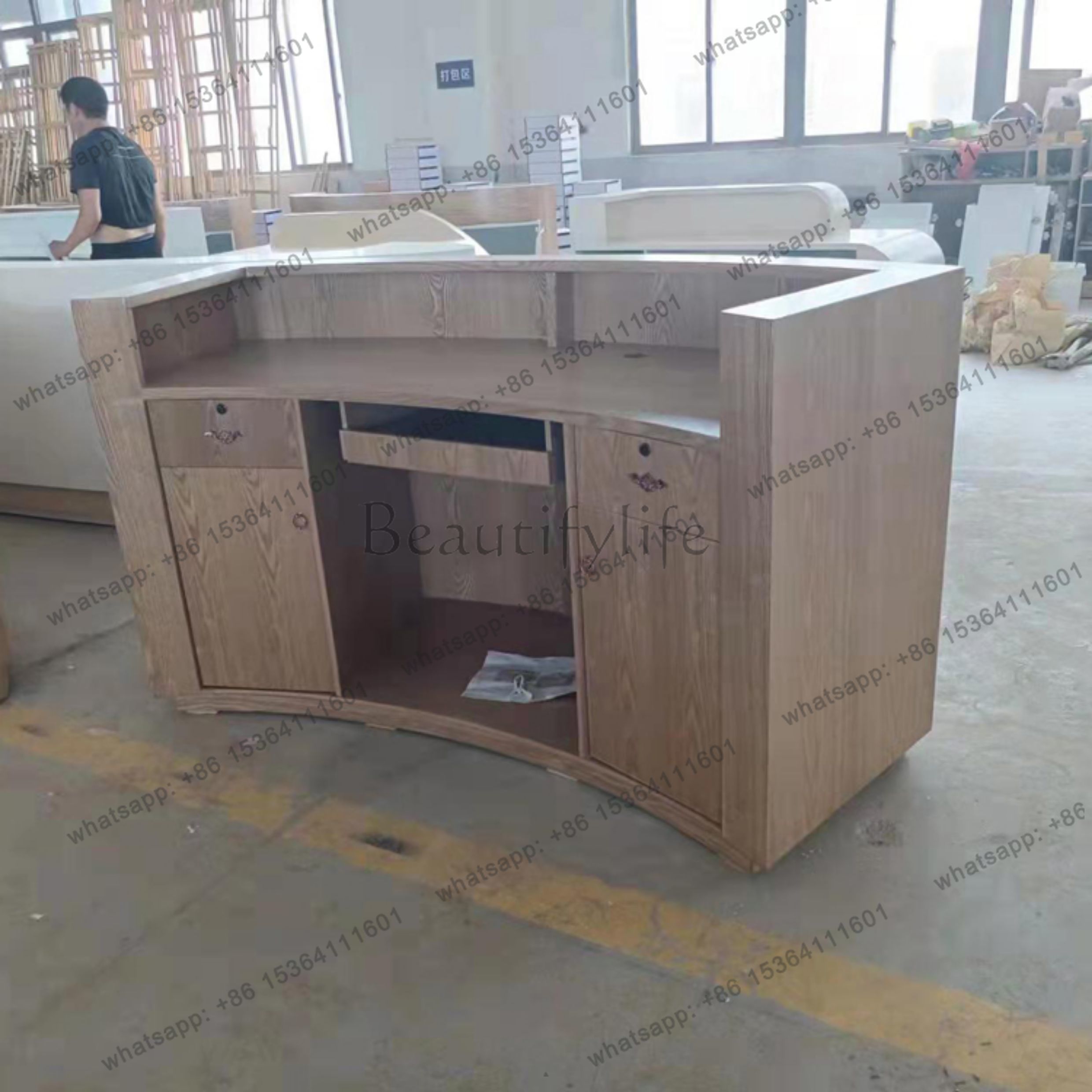 Meja Resepsionis Restoran Mode - Office Furniture Brand ulasan dan harga