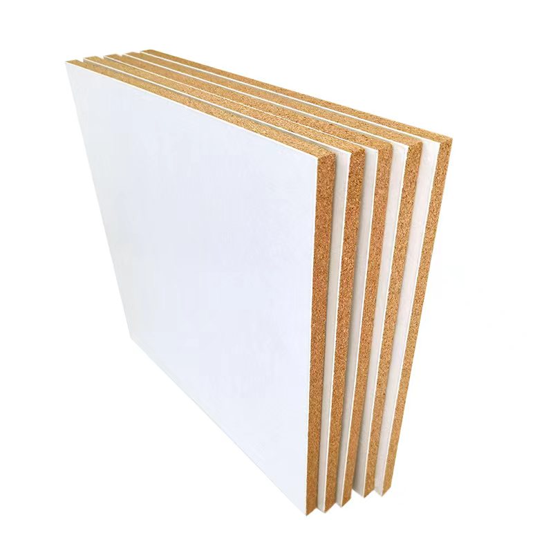 2/4/6 Buah Papan Gabus Persegi - Bulletin Board Cork ulasan dan harga