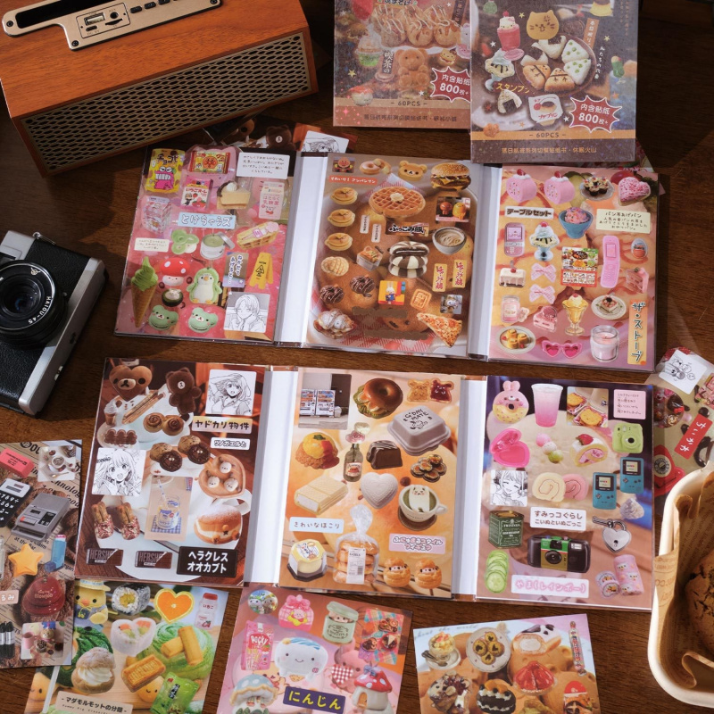 60pcs/lot Buku Stiker Gaya Jep - Office Furniture Brand ulasan dan harga