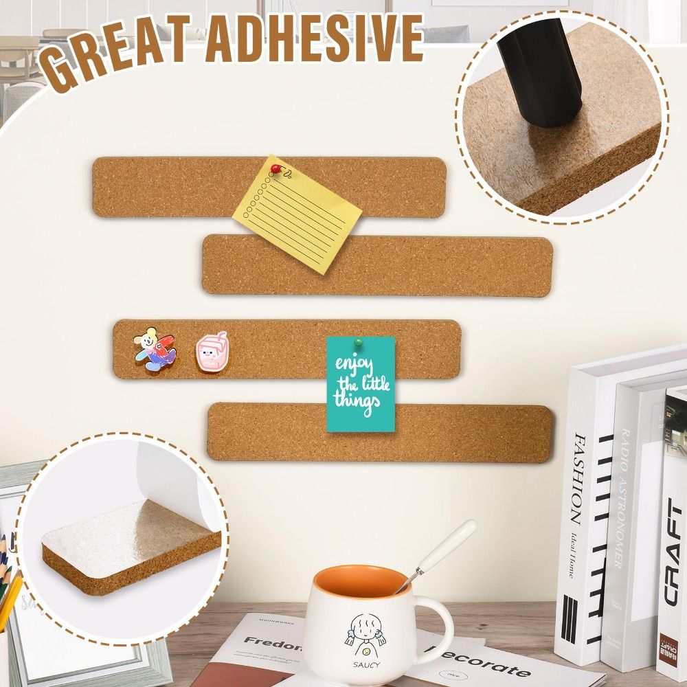 Papan Gabus Perekat Sendiri Ta - Bulletin Board Cork ulasan dan harga