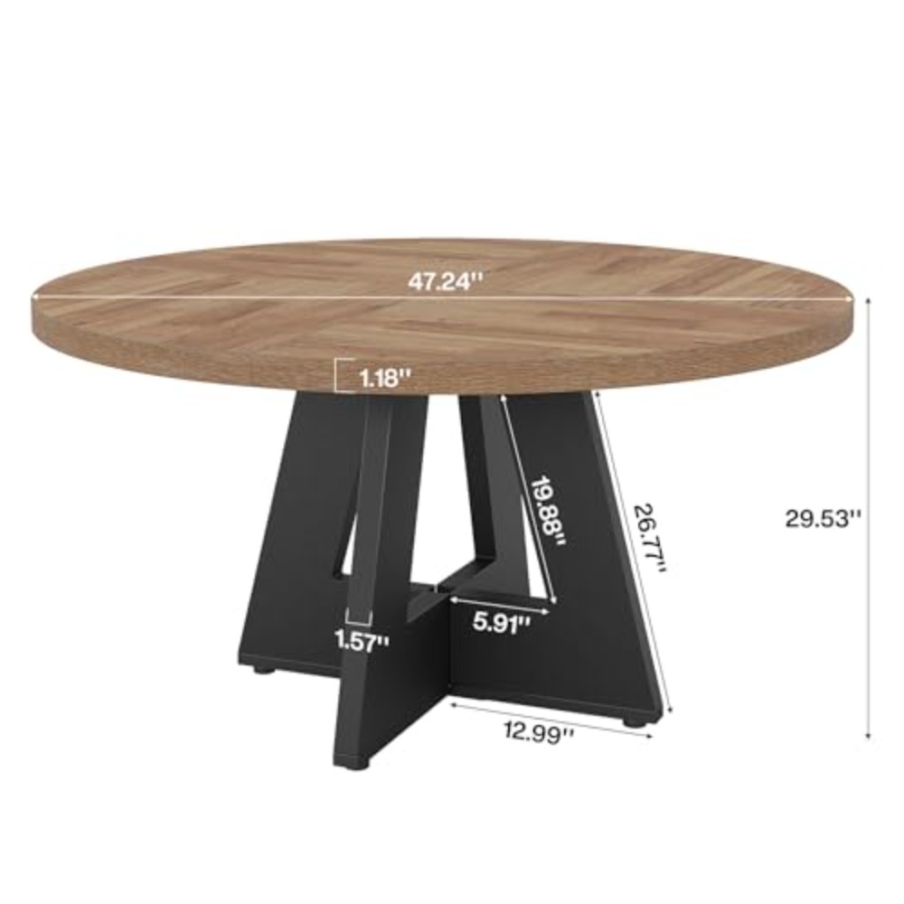 Meja Konferensi Bulat 47-Inci  - Conference Table Round ulasan dan harga