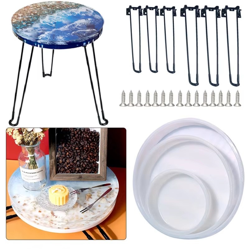 Cetakan Resin UV Bentuk Nampan - Conference Table Round ulasan dan harga
