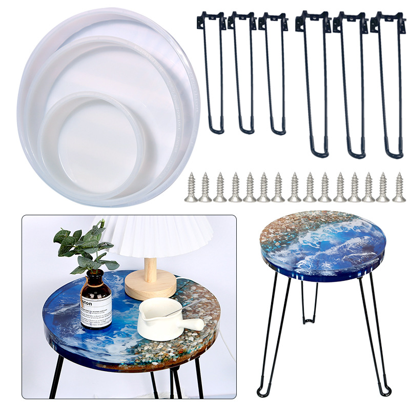 Cetakan Resin UV Bentuk Nampan - Conference Table Round ulasan dan harga