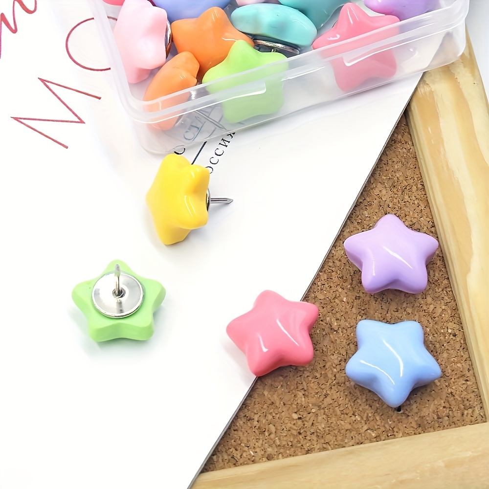 Paku Penanda Bentuk Bintang ya - Bulletin Board Cork ulasan dan harga