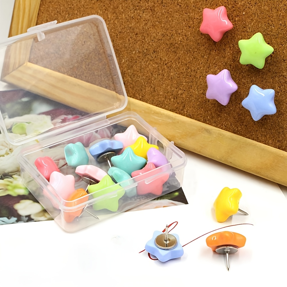 Paku Penanda Bentuk Bintang ya - Bulletin Board Cork ulasan dan harga