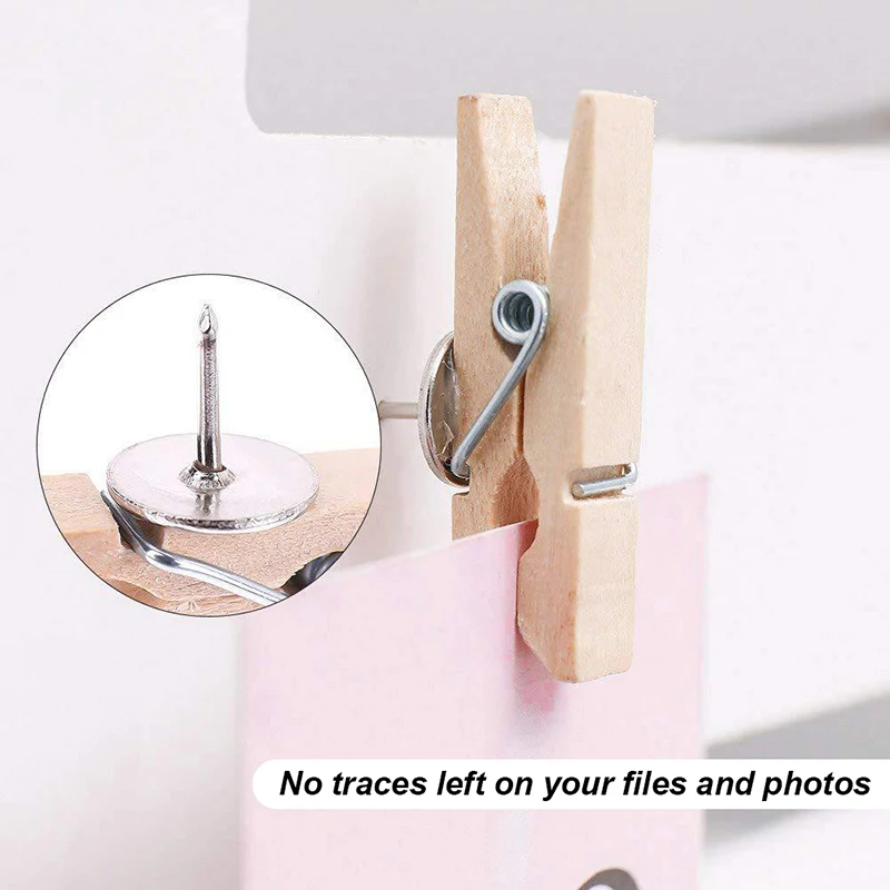 Klip tekan Pin 20 buah/kotak,  - Bulletin Board Cork ulasan dan harga