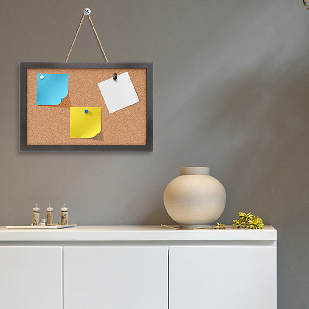 2 Buah Papan Gabus Berbingkai, - Bulletin Board Cork ulasan dan harga