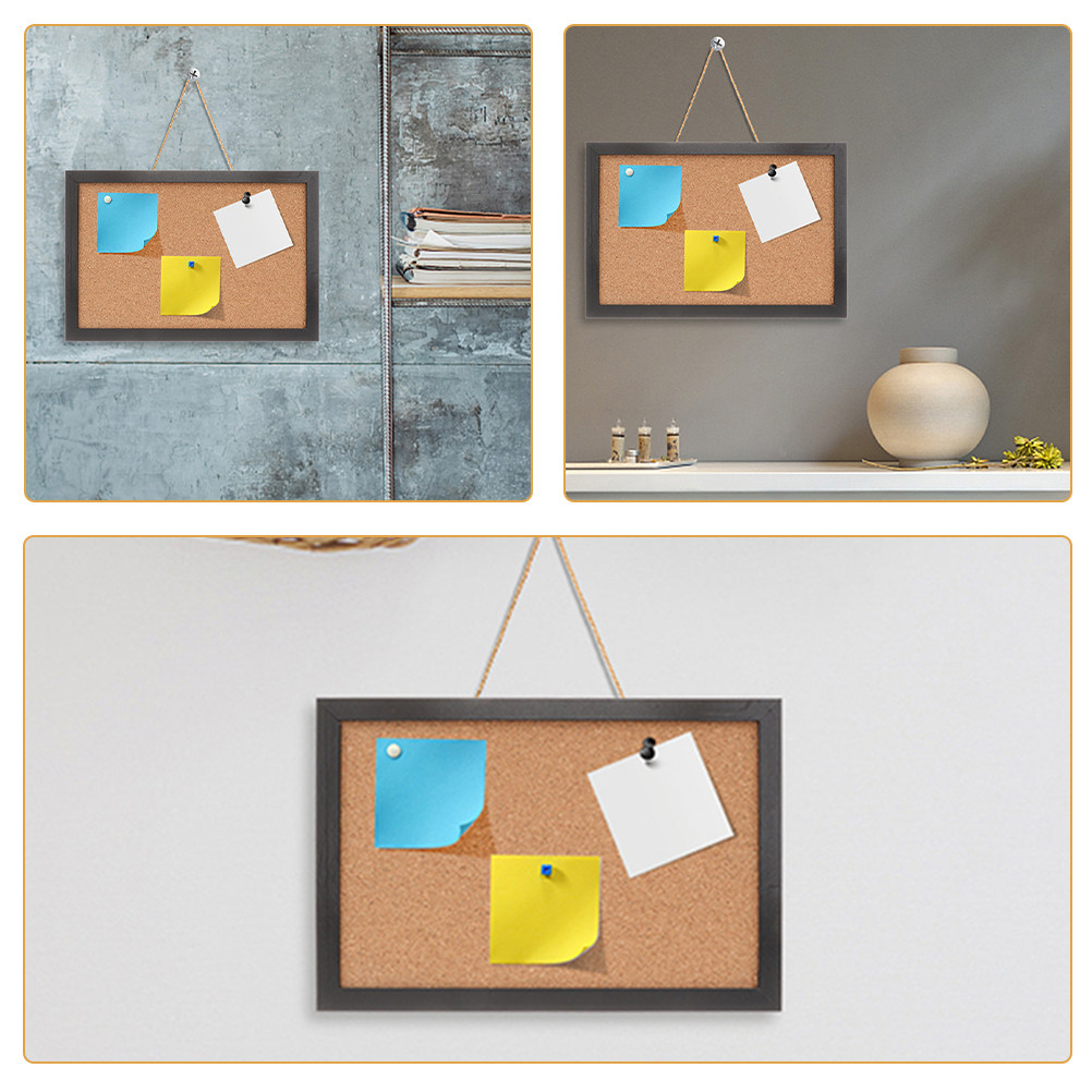 2 Buah Papan Gabus Berbingkai, - Bulletin Board Cork ulasan dan harga