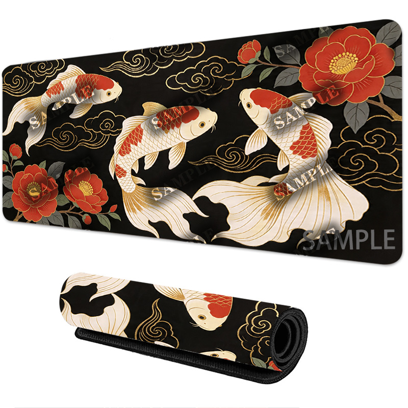 Alas Mouse Desain Koi Jepang X - Office Furniture Brand ulasan dan harga