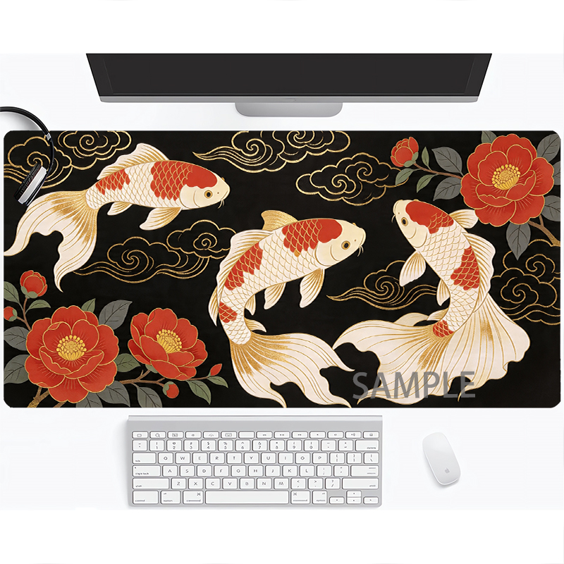 Alas Mouse Desain Koi Jepang X - Office Furniture Brand ulasan dan harga