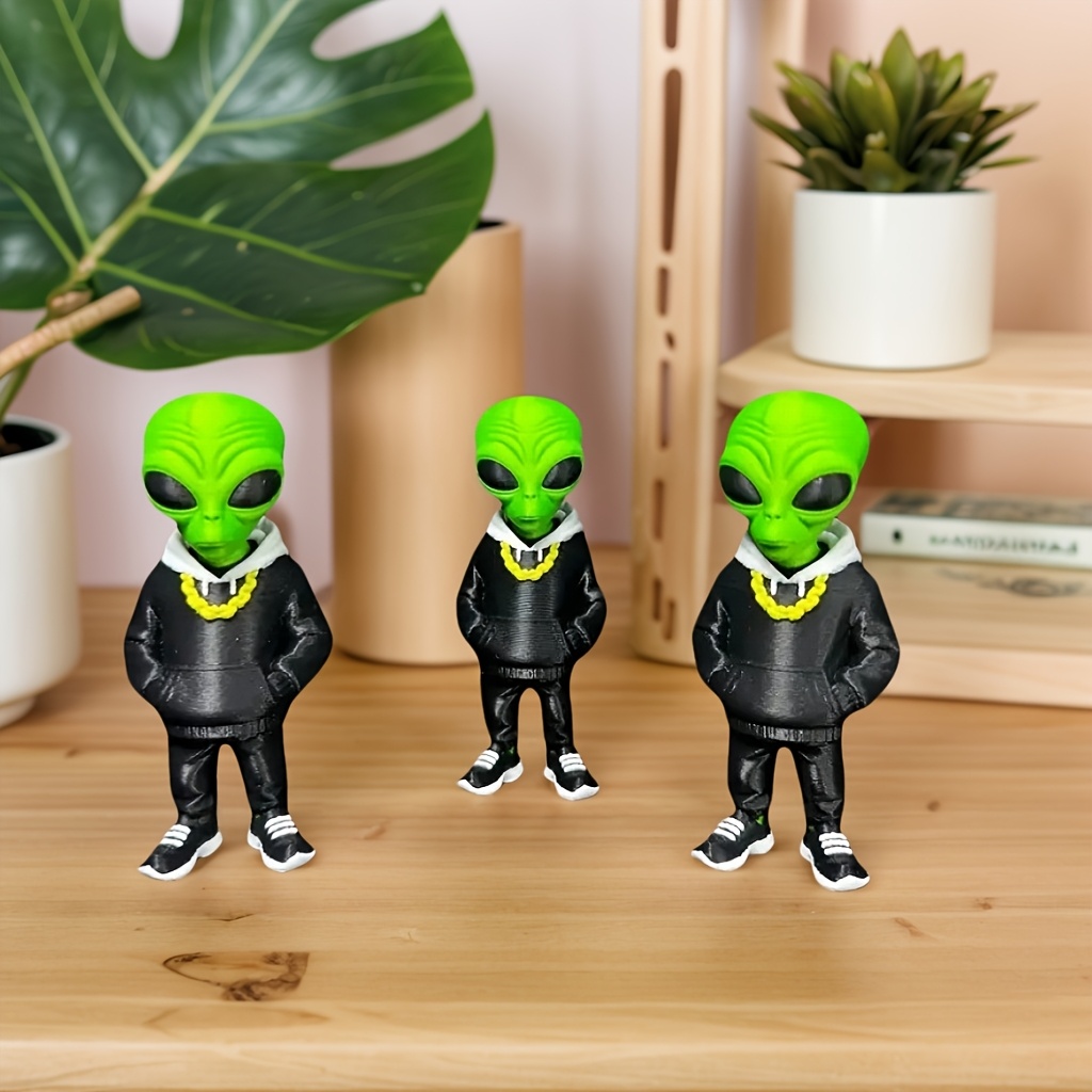 1 Buah Figur Alien Hijau denga - Office Furniture Brand ulasan dan harga